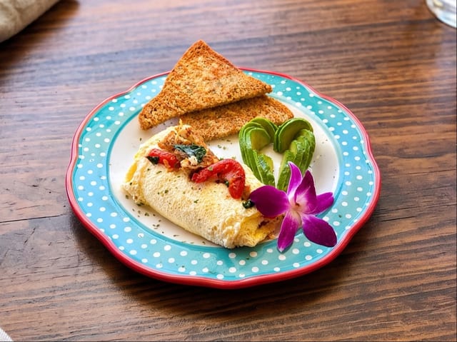 Egg White Omelette.