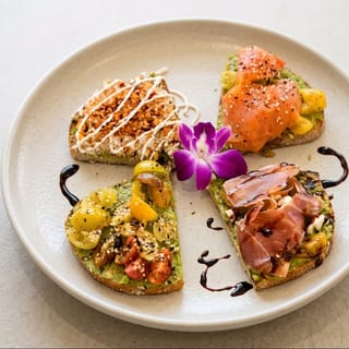 Vegan Avocado Toast Flight