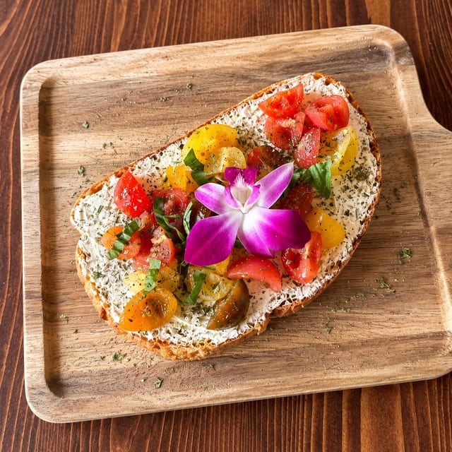 Vegan French Bruschetta.