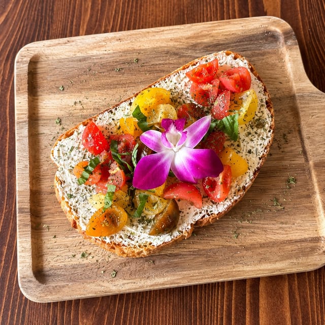 French Cheese Bruschetta.